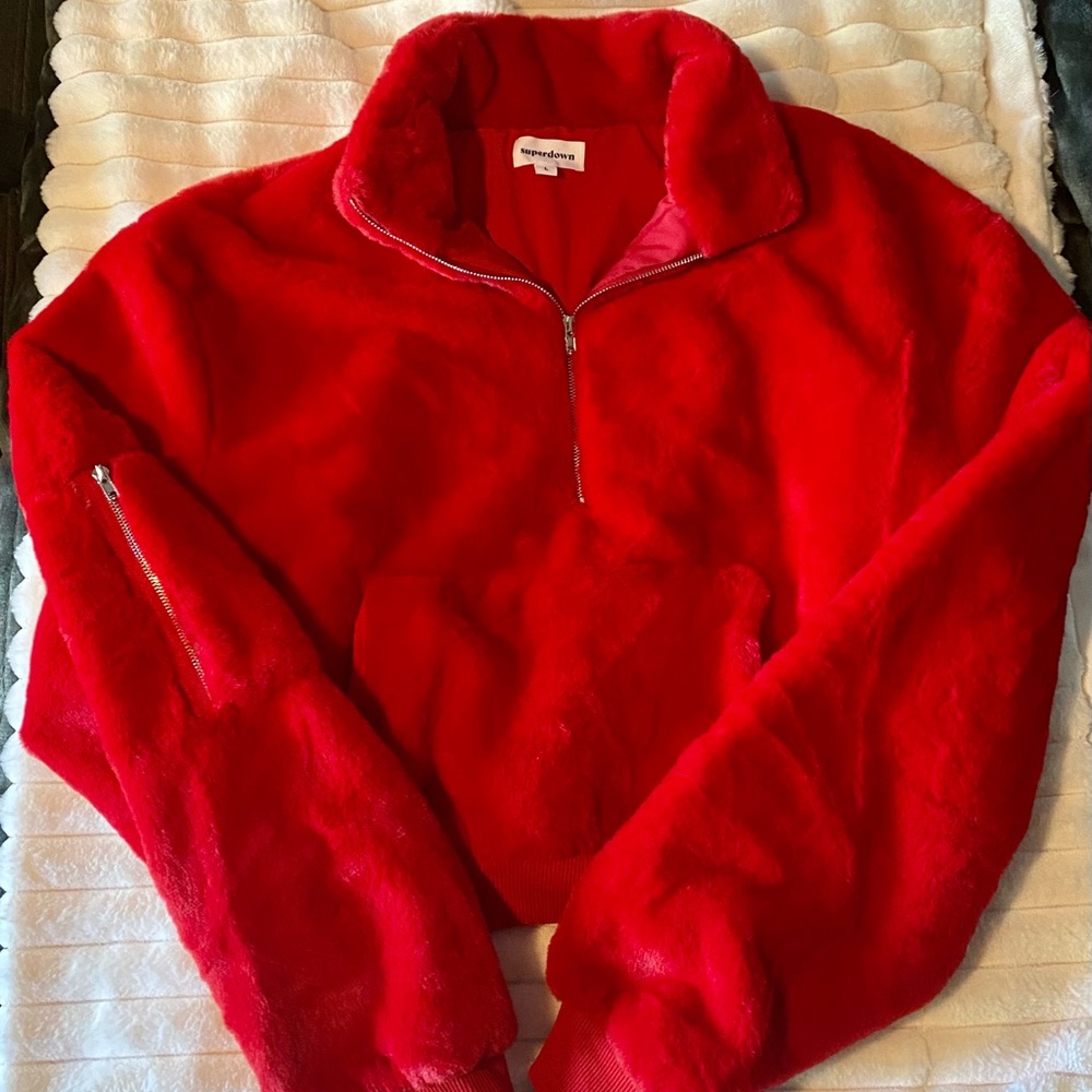 superdown crop sweater/jacket
